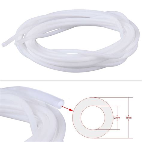 5pcs 1m White Ptfe Teflon Tube Tubing 10pcs Pc4 M6 Fittings 10pc