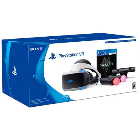 Kit Óculos Playstation 4 VR PS4 + Câmera PS4 + 2 movies + Jogo Skyrim ...