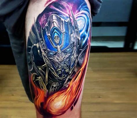 Optimus Prime tattoo by Ata Ink | Post 23177 | Transformer tattoo ...