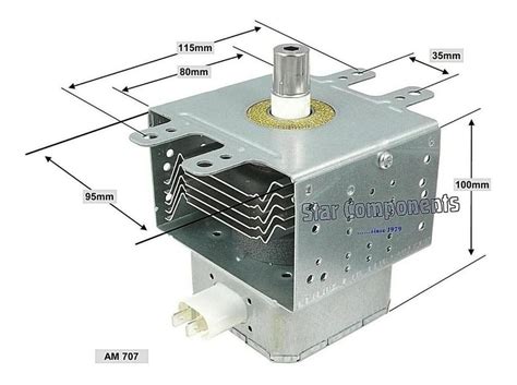 Magnetron Panasonic 2m210-m1 = 2m319k Witol Novo Original | Frete grátis