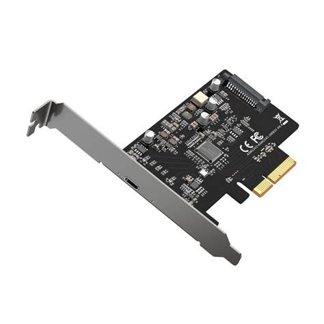 Simplecom PCIe USB 3 2 Gen 2 20Gbps Type C Expansion Card Crox