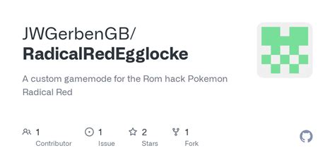 GitHub - JWGerbenGB/RadicalRedEgglocke: A custom gamemode for the Rom ...