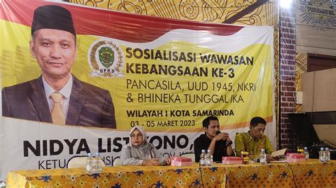 Undang Mahasiswa Diskusi Nidya Ingatkan Pentingnya Wawasan Kebangsaan