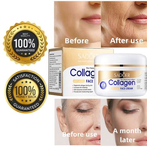 Sadoer Collagen Face Cream 100g Whitening Moisturizing Anti Wrinkle