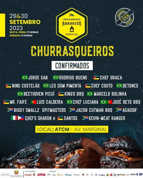 Pista do ATCM será palco do Mozambique BBQ Festival Maior Evento de