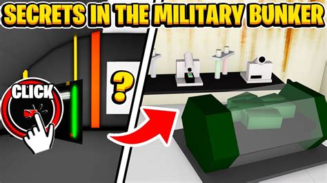 What Big Secrets Are Hidden In The Military Bunker In Roblox Brookhaven