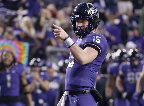 Staying Perfect See Photos From Tcu S Dominant Victory Over Iowa State