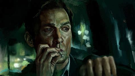 Matthew Mcconaughey Rustin Cohle True Detective Hintergr Nde