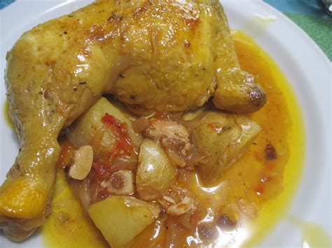 Las Recetas De Ana Pollo Guisado Con Tomate Y Cebolla I