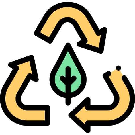 Biodegradable Free Ecology And Environment Icons