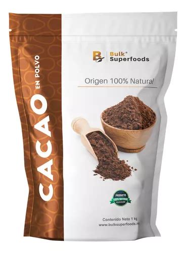 Cacao En Polvo Org Nico Kg Premium Natural Healthy Food