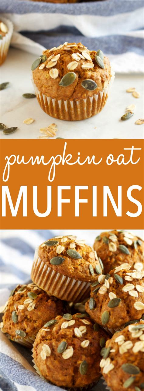 Pumpkin Oat Muffins The Busy Baker