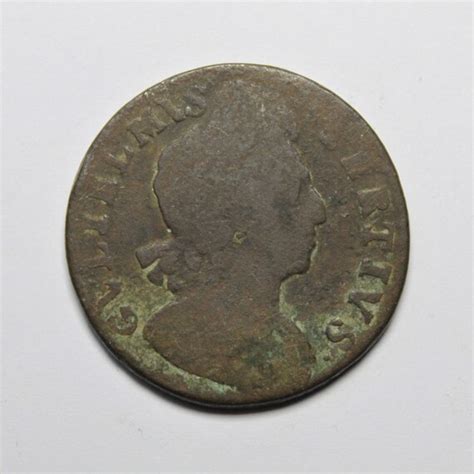 William Iii Half Penny Coin Copper Halfpenny Stuart Etsy