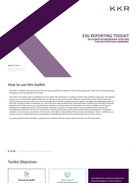 ESG Reporting Toolkit | PDF | Supply Chain | Sustainability