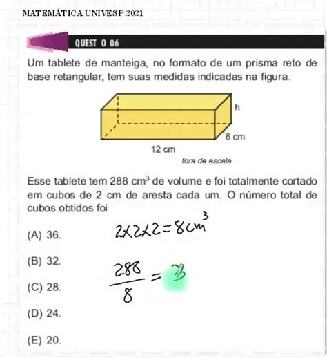 MATEMÁTICA UNIVESP 2021 06 YouTube