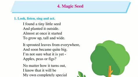 Magic Seed Poem Class English Maharastra Board Youtube