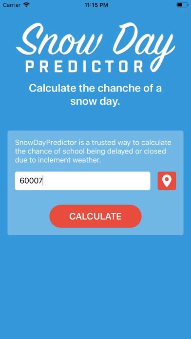 Snow Day Predictor - School | iPhone & iPad Game Reviews | AppSpy.com