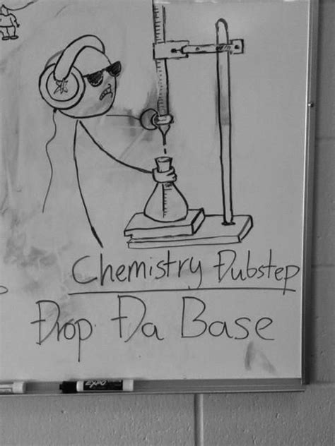 Chemistry Dubstep Drop Da Base Nerdy Humor Chemistry Humor