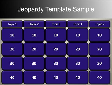 7+ Jeopardy Powerpoint Templates Free PPT Designs