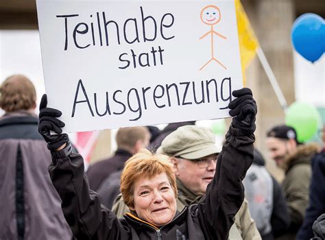 Europ Ischer Protesttag Zur Gleichstellung Von Menschen Mit