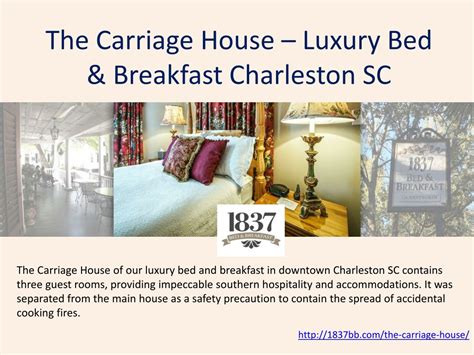 PPT - The Carriage House – Luxury Bed & Breakfast Charleston SC