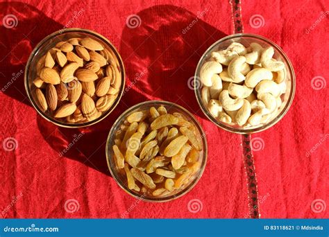 Dry Fruits Almond Cashew And Raisin Stock Image Image Of Seedless