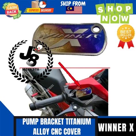 HONDA WINNER X RS X 150 RSX 150 MASTER PUMP BRACKET TITANIUM ALLOY CNC