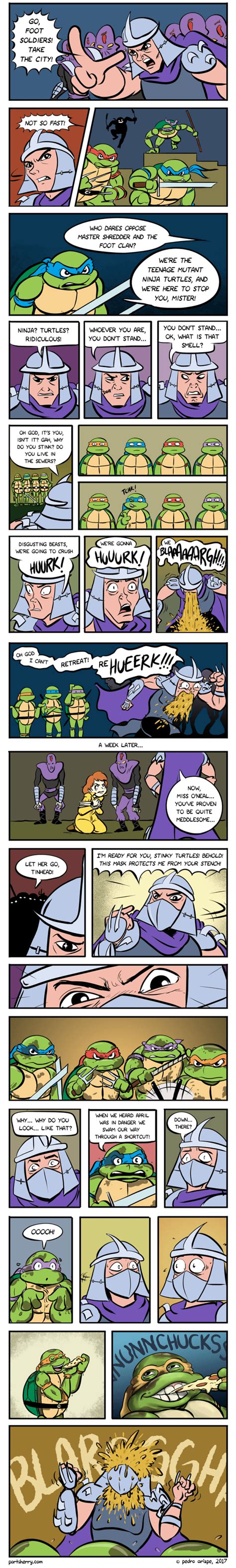 Shredder Meets the Teenage Mutant Ninja Turtles - Comic - Media Chomp ...