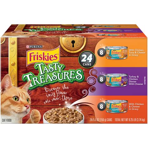 Friskies Tasty Treasures Variety Pack Canned Cat Food Petco