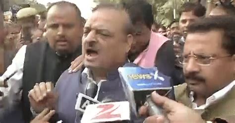 Bjp Mla Op Sharma And His Cohorts Beat Up Cpis Ameeque Jamai