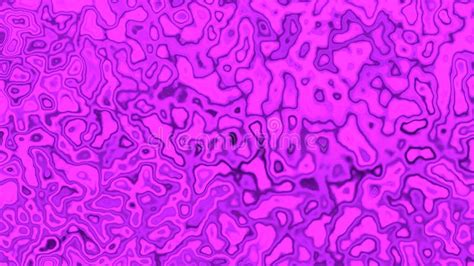 Abstract 3d Liquid Texture Of Pink Color Seamless Loop Design Bright