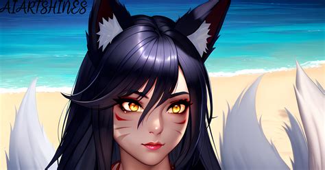 Ahri Bikini Ahri From League Of Legen Aiartshinesのイラスト Pixiv