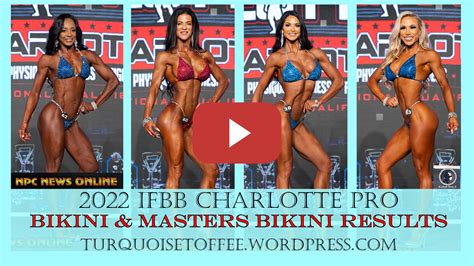 Ifbb Charlotte Pro Bikini And Masters Bikini Results Turquoise