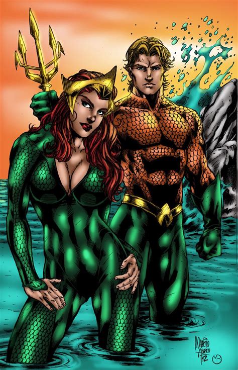 Aquaman_Mera | Aquaman, Captain marvel shazam, Dc comics artwork