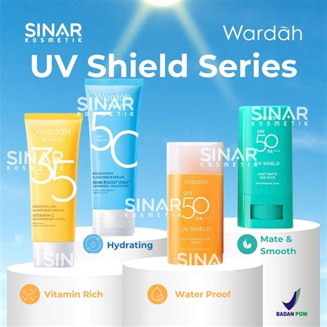 Jual Wardah Uv Shield Sunscreen Series Shopee Indonesia