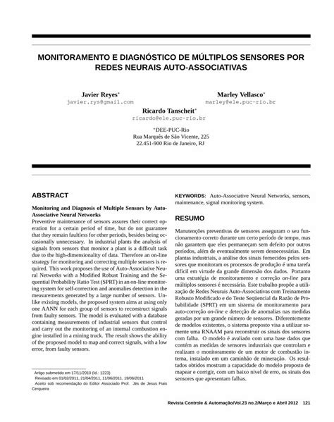 PDF MONITORAMENTO E DIAGNÓSTICO DE MÚLTIPLOS SENSORES o estado