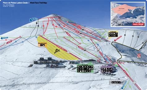 Chile Ski Resorts Map