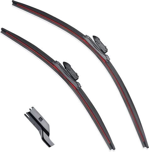 Veceleri Windshield Silicone Wipers Blades Replacement For