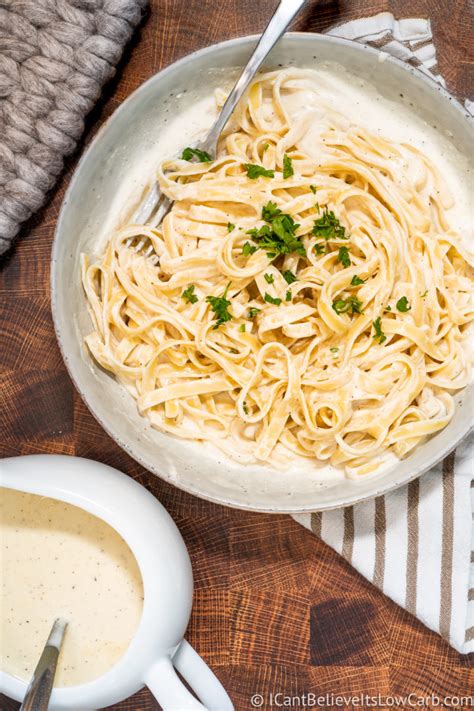 Easy Keto Alfredo Sauce Recipe Low Carb Cream Sauce