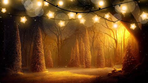 Christmas Forest Live Wallpaper