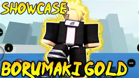 Shindo Life Showcase Borumaki Gold Youtube