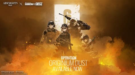 Arknights R Siege Crossover Event Originium Dust Begins Tech