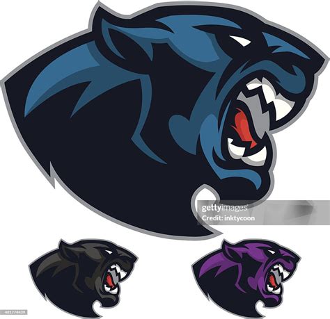 Angry Panther Mascot Heads High Res Vector Graphic Getty Images