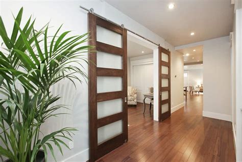 Double Barn Doors With Glass Panels Kobo Building