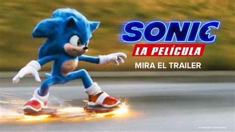 Sonic La Pelicula Nuevo Trailer Youtube