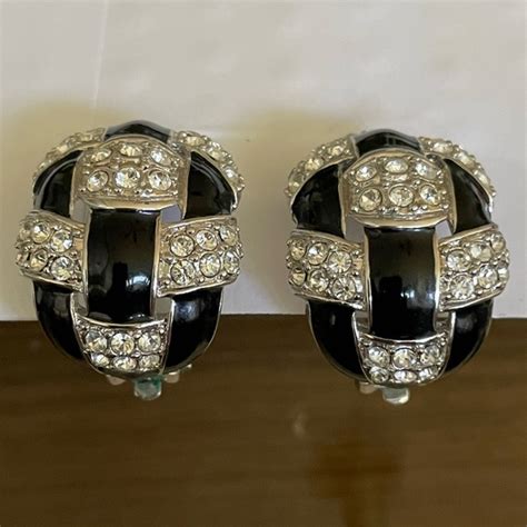 Joan Rivers Jewelry Vintage Joan Rivers Clip On Earrings