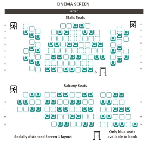 Cinema Seating Layout Edrawmax Edrawmax Templates