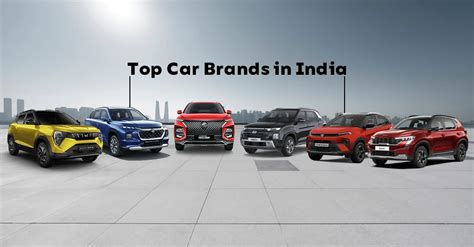 Top 11 Car Brands in India: Updated List 2024