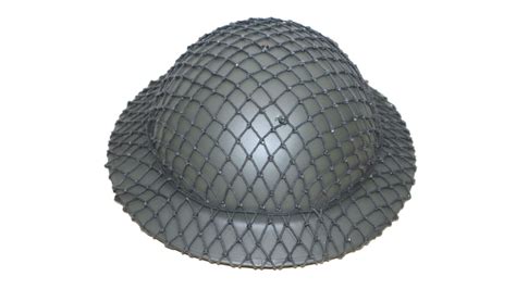 WW2 British Brodie Helmet with Camo Net - MJL Militaria