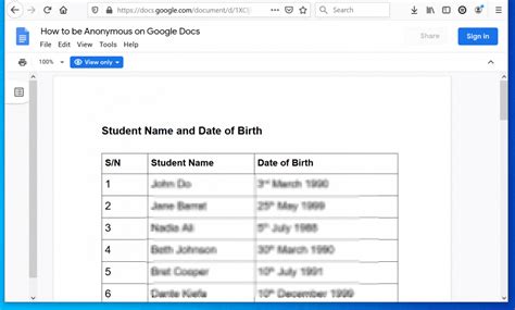 How To Be Anonymous On Google Docs Itechguides
